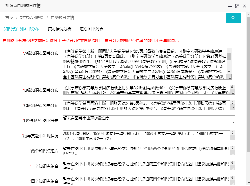 每天自测内容同步发送